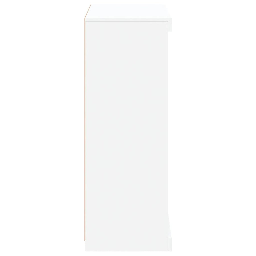Dressoir Met Led-Verlichting 60,5X37X00 Cm Wit