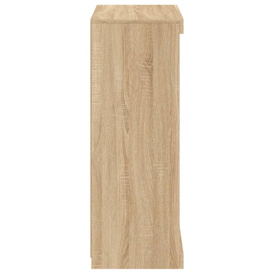 Dressoir Met Led-Verlichting 60,5X37X00 Cm Kleurig Sonoma eiken