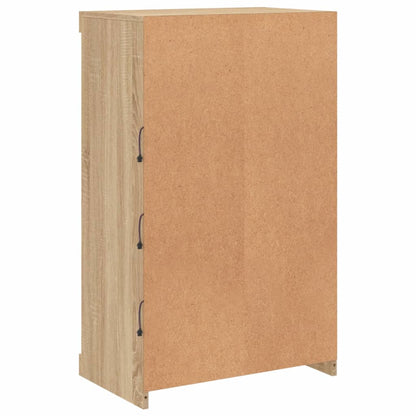 Dressoir Met Led-Verlichting 60,5X37X00 Cm Kleurig Sonoma eiken