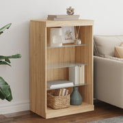 Dressoir 60,5x37x100 cm sonoma eiken LED