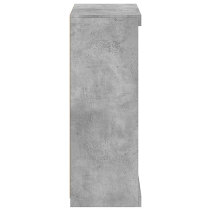 Dressoir Met Led-Verlichting 60,5X37X00 Cm Betongrijs