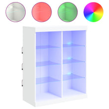 Dressoir Met Led-Verlichting 8X37X00 Cm Wit
