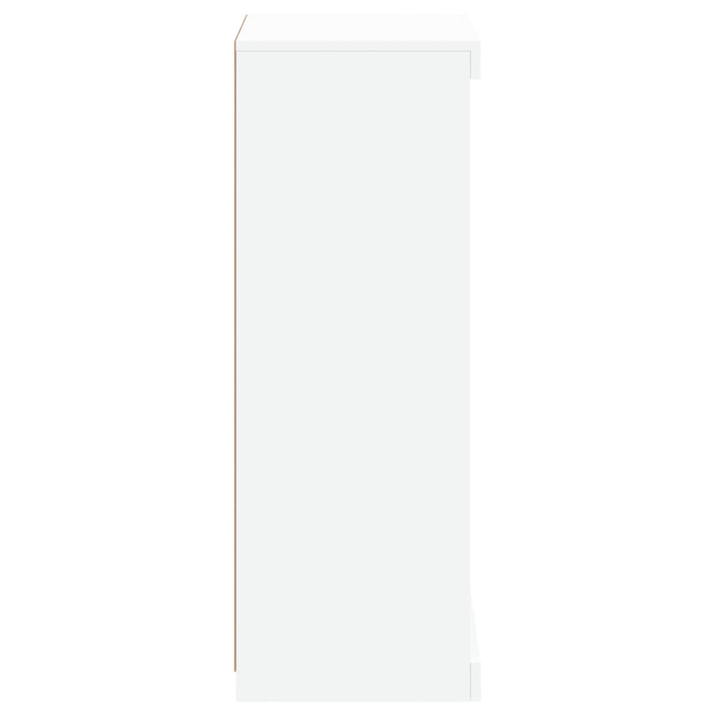 Dressoir Met Led-Verlichting 41X37X100 Cm Wit