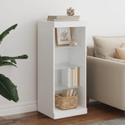 Sideboard with LED lighting 41x37x100 cm white