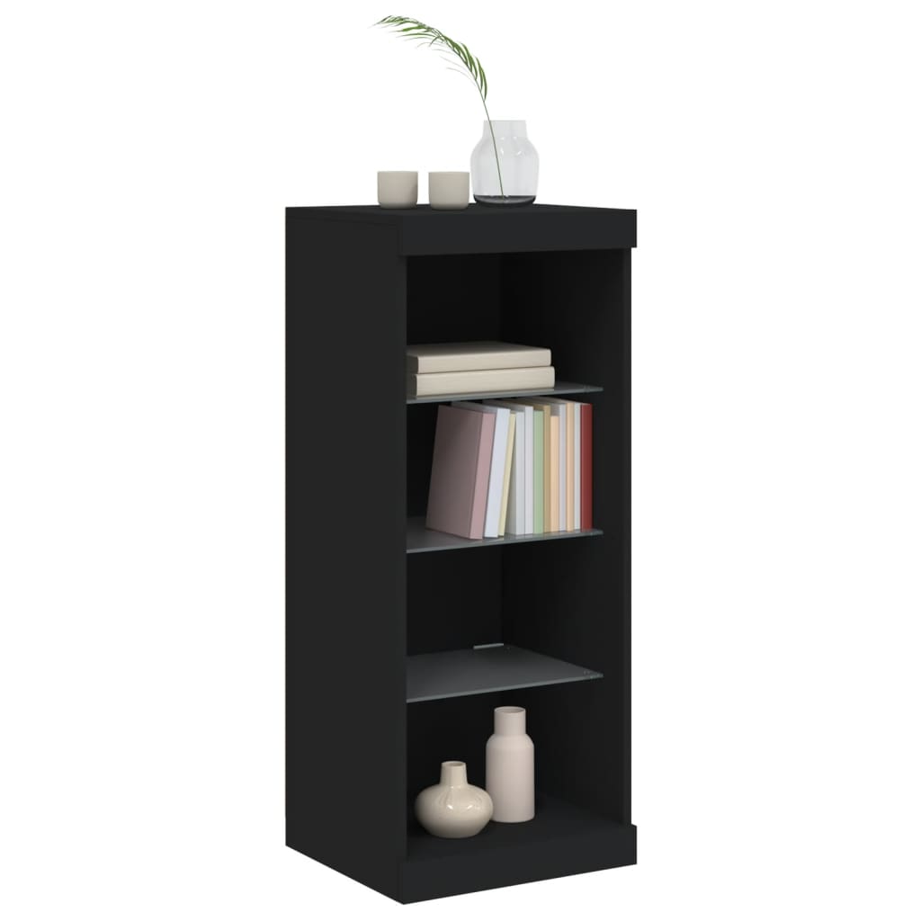 Dressoir Met Led-Verlichting 41X37X100 Cm Zwart