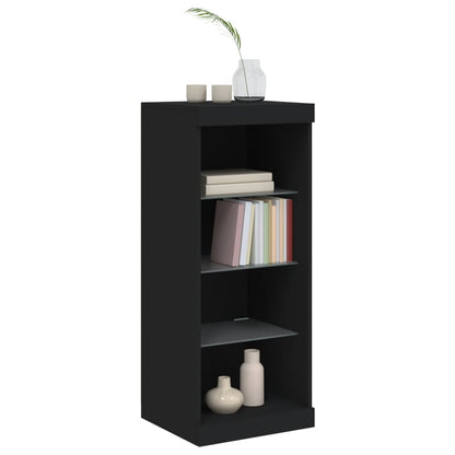 Dressoir Met Led-Verlichting 41X37X100 Cm Zwart