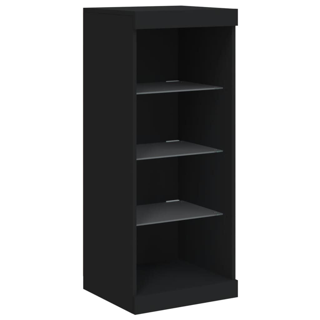 Dressoir Met Led-Verlichting 41X37X100 Cm Zwart