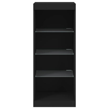 Dressoir Met Led-Verlichting 41X37X100 Cm Zwart