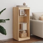 Sideboard with LED lighting 41x37x100 cm Sonoma oak effect