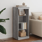 Sideboard with LED lighting 41x37x100 cm grey Sonoma oak