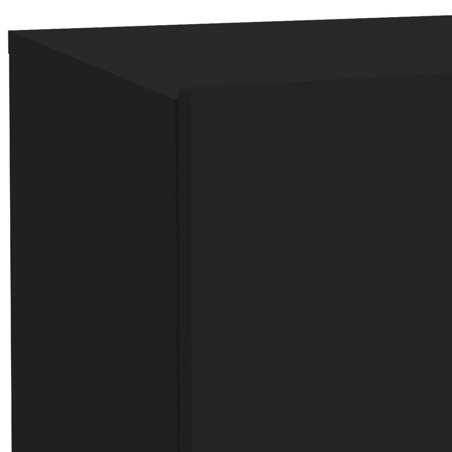 Nachtkastje Met Led-Verlichting 70X36X40,5 Cm Zwart