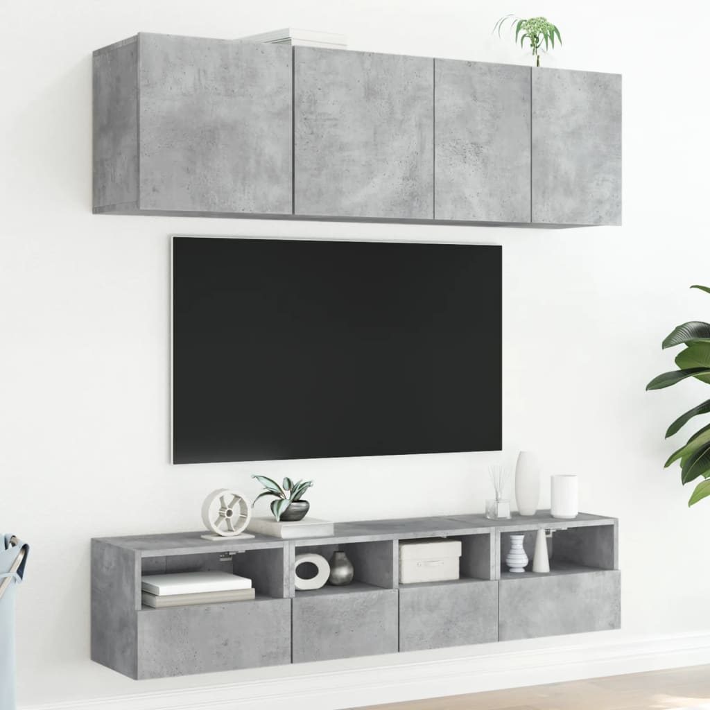 Tv-Wandmeubels 40X30X30 Cm Bewerkt Hout 2