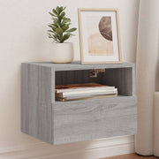 Tv-meubels 2 st 40x30x30 cm bewerkt hout grijs sonoma