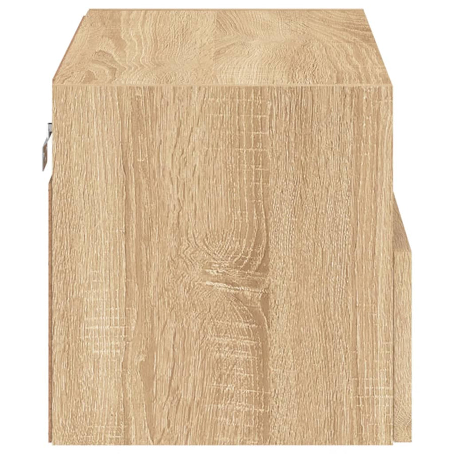 Tv-Wandmeubel 60X30X30 Cm Bewerkt Hout Sonoma Eikenkleurig