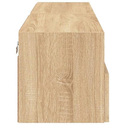 Tv-Meubels 60X30X30 Cm Bewerkt Hout Kleurig 2 60 cm Sonoma eiken