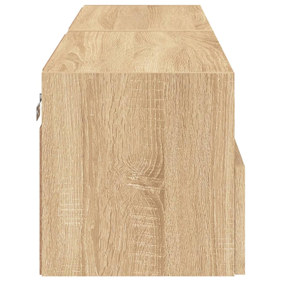 Tv-Meubels 60X30X30 Cm Bewerkt Hout Kleurig 2 60 cm Sonoma eiken