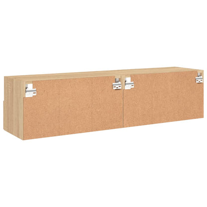 Tv-Meubels 60X30X30 Cm Bewerkt Hout Kleurig 2 60 cm Sonoma eiken