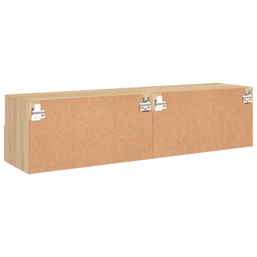 Tv-Meubels 60X30X30 Cm Bewerkt Hout Kleurig 2 60 cm Sonoma eiken