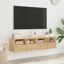 Tv-Meubels 60X30X30 Cm Bewerkt Hout Kleurig 2 60 cm Sonoma eiken