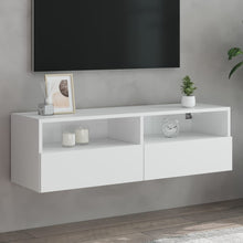 Tv-Wandmeubel 100X30X30 Cm Bewerkt Hout Wit