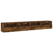 Tv-Wandmeubels 2 St 100X30X30 Cm Bewerkt Hout Gerookt Eiken