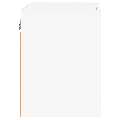 Tv-Wandmeubels 2 St 40,5X30X40 Cm Bewerkt Hout Wit