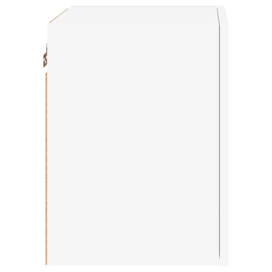 Tv-Wandmeubels 2 St 40,5X30X40 Cm Bewerkt Hout Wit