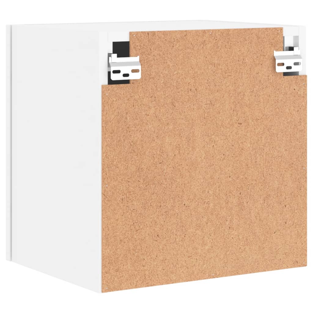 Tv-Wandmeubels 2 St 40,5X30X40 Cm Bewerkt Hout Wit
