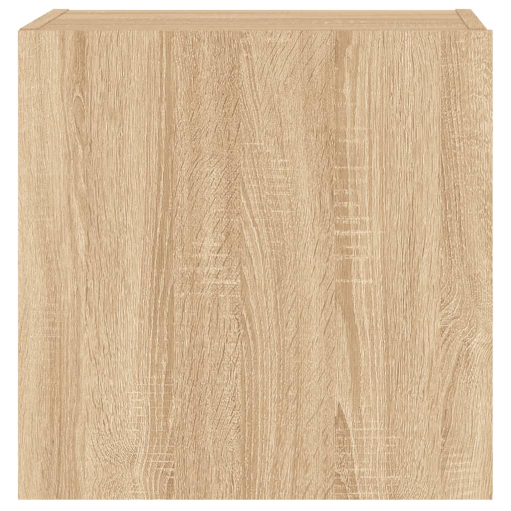 Tv-Wandmeubel 40,5X30X40 Cm Bewerkt Hout Sonoma Eikenkleurig
