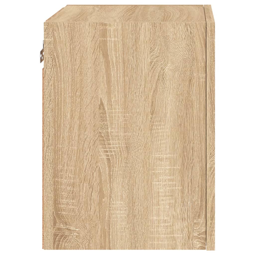 Tv-Wandmeubel 40,5X30X40 Cm Bewerkt Hout Sonoma Eikenkleurig
