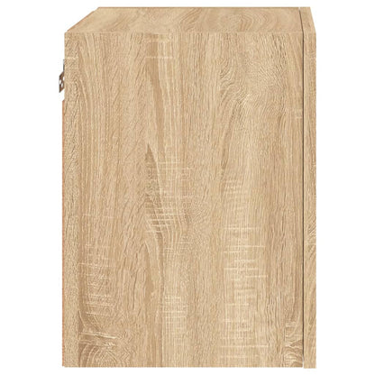 Tv-Wandmeubel 40,5X30X40 Cm Bewerkt Hout Sonoma Eikenkleurig