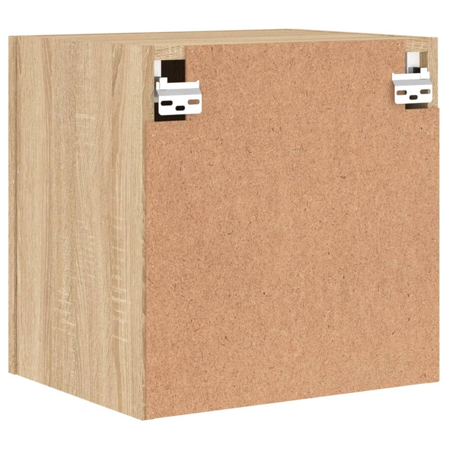 Tv-Wandmeubels 2 St 40,5X30X40 Cm Hout Sonoma Eikenkleurig
