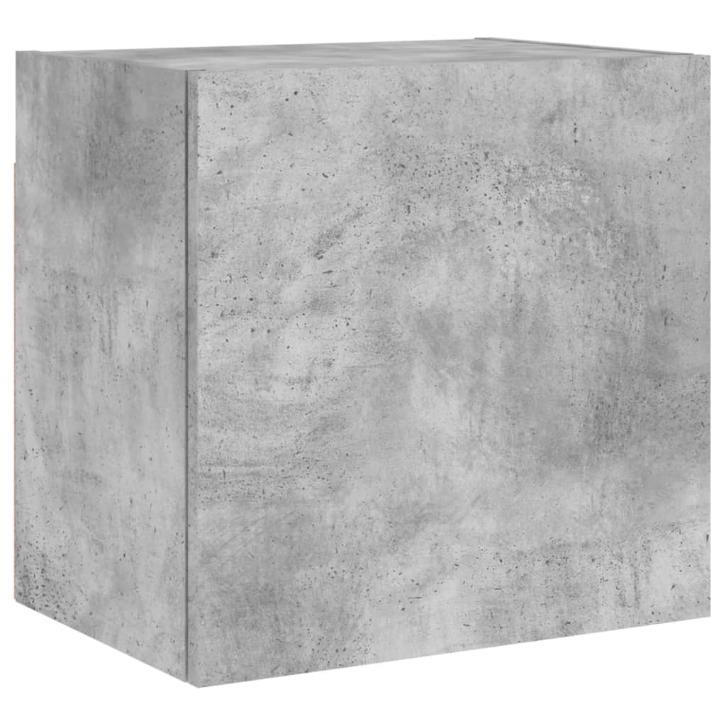 Tv-Wandmeubel 40,5X30X Bewerkt Hout 1 40 cm Betongrijs