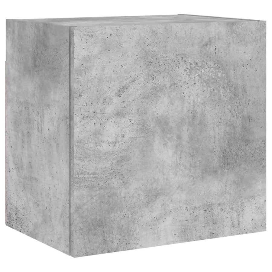 Tv-Wandmeubel 40,5X30X Bewerkt Hout 1 40 cm Betongrijs