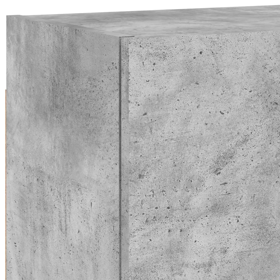 Tv-Wandmeubel 40,5X30X Bewerkt Hout 1 40 cm Betongrijs