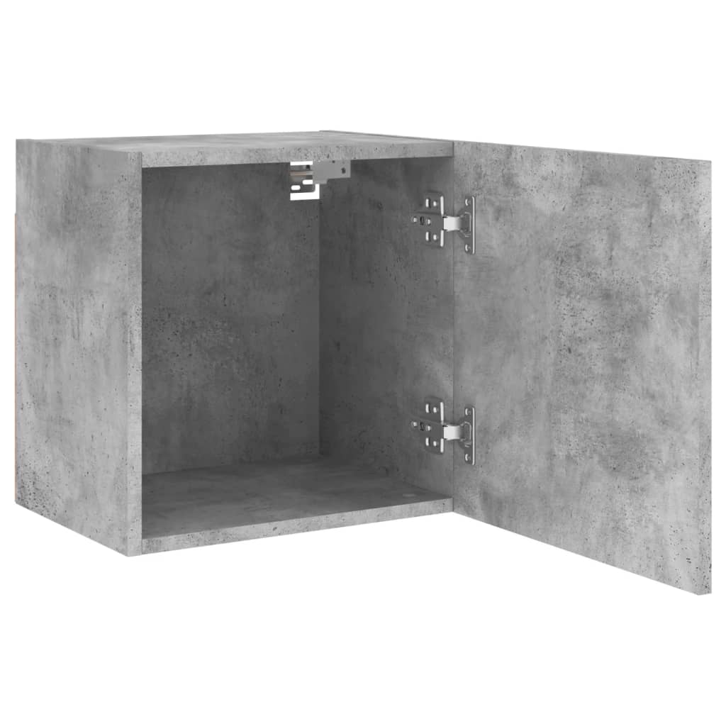 Tv-Wandmeubel 40,5X30X Bewerkt Hout 1 40 cm Betongrijs
