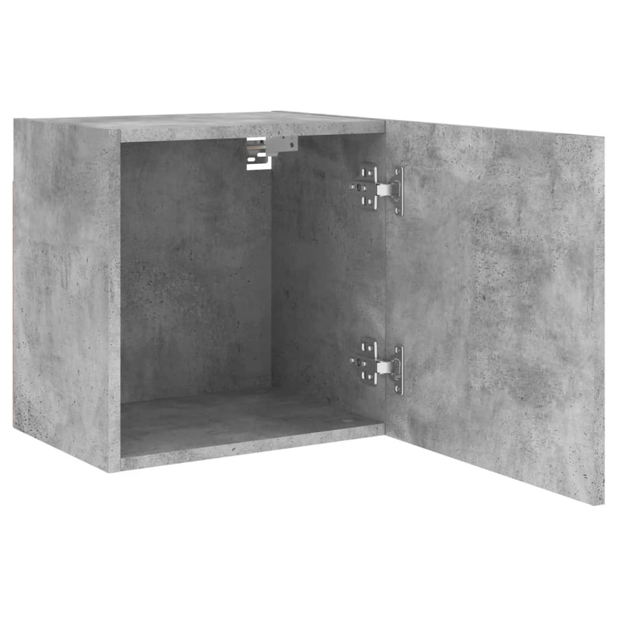 Tv-Wandmeubel 40,5X30X Bewerkt Hout 1 40 cm Betongrijs