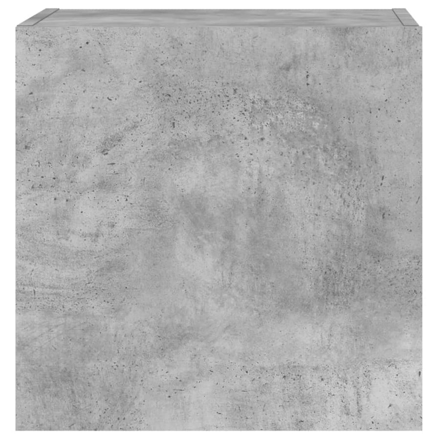 Tv-Wandmeubel 40,5X30X Bewerkt Hout 1 40 cm Betongrijs