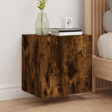 Tv-Wandmeubel 40,5X30X40 Cm Bewerkt Hout Gerookt Eikenkleurig