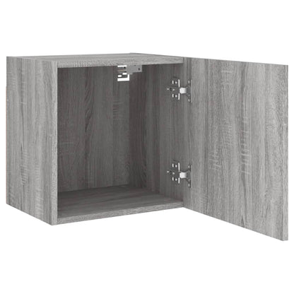 Tv-Wandmeubel 40,5X30X40 Cm Bewerkt Hout Grijs Sonoma