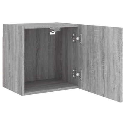 Tv-Wandmeubels 2 St 40,5X30X40 Cm Hout Grijs Sonoma
