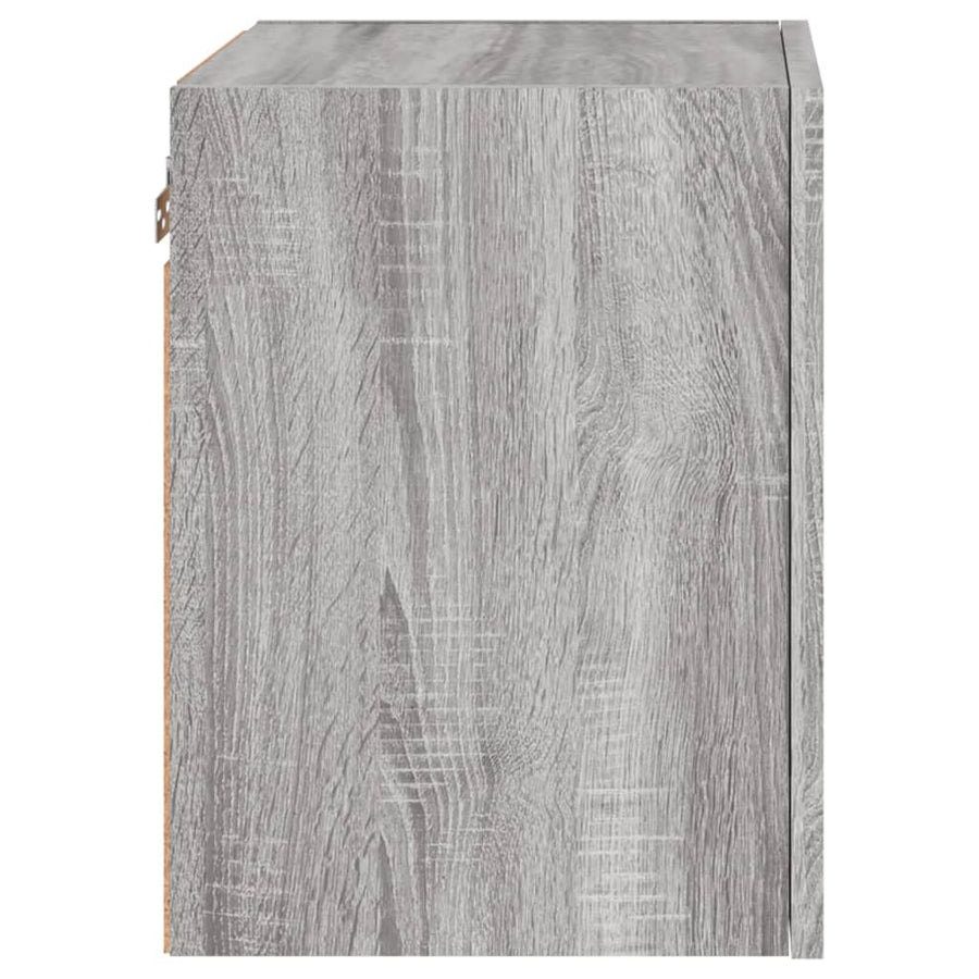Tv-Wandmeubels 2 St 40,5X30X40 Cm Hout Grijs Sonoma