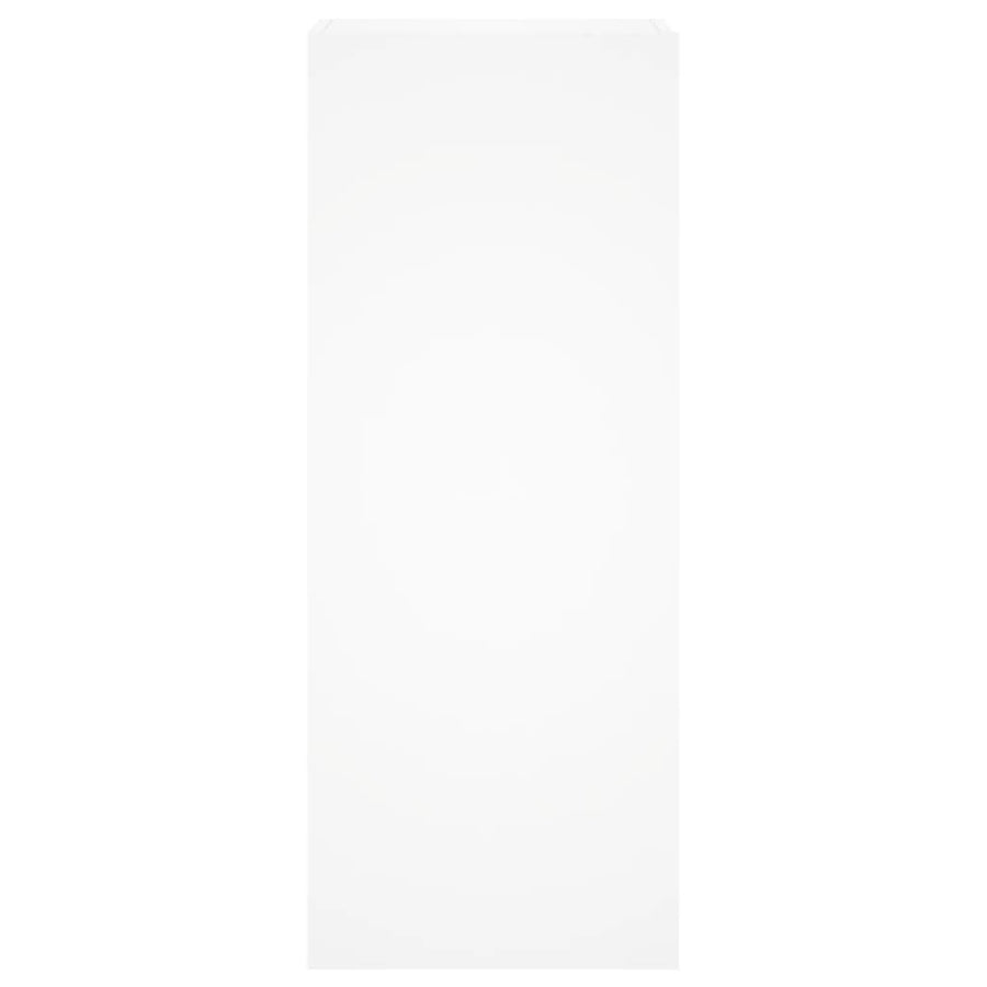 Tv-Wandmeubel 40,5X30X102 Cm Bewerkt Hout Wit