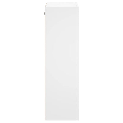 Tv-Wandmeubel 40,5X30X102 Cm Bewerkt Hout Wit