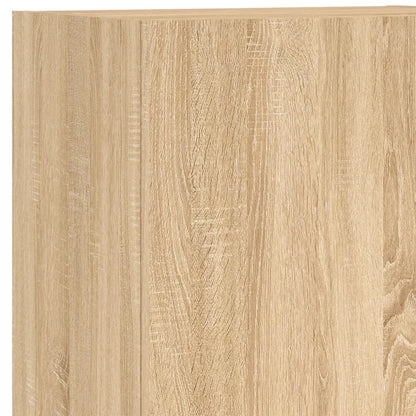 Tv-Wandmeubel 40,5X30X102 Cm Bewerkt Hout Sonoma Eikenkleurig