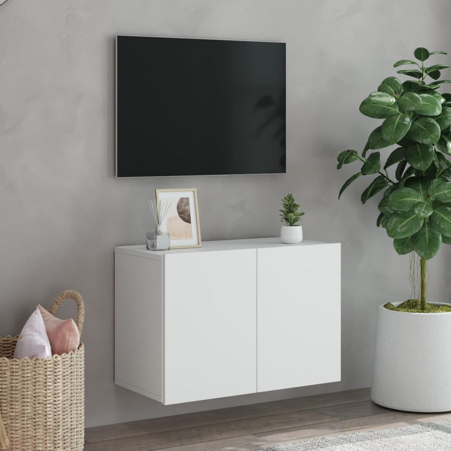 Tv-Meubel Wandgemonteerd 1 60 x 30 x 41 cm Wit