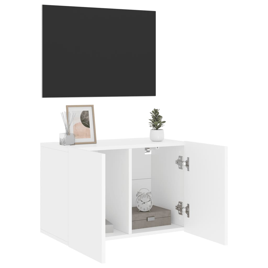 Tv-Meubel Wandgemonteerd 1 60 x 30 x 41 cm Wit