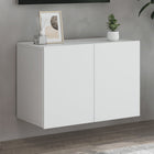 Wall-mounted TV cabinet 60x30x41 cm white