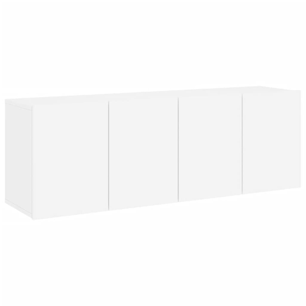 Tv-Meubels Wandgemonteerd 2 60 x 30 x 41 cm Wit