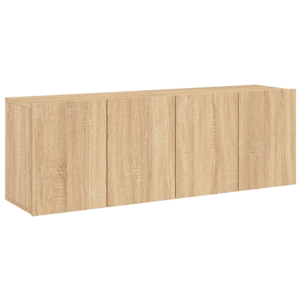 Tv-Meubels Wandgemonteerd Kleurig 2 60 x 30 x 41 cm Sonoma eiken